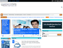 Tablet Screenshot of medicotips.com